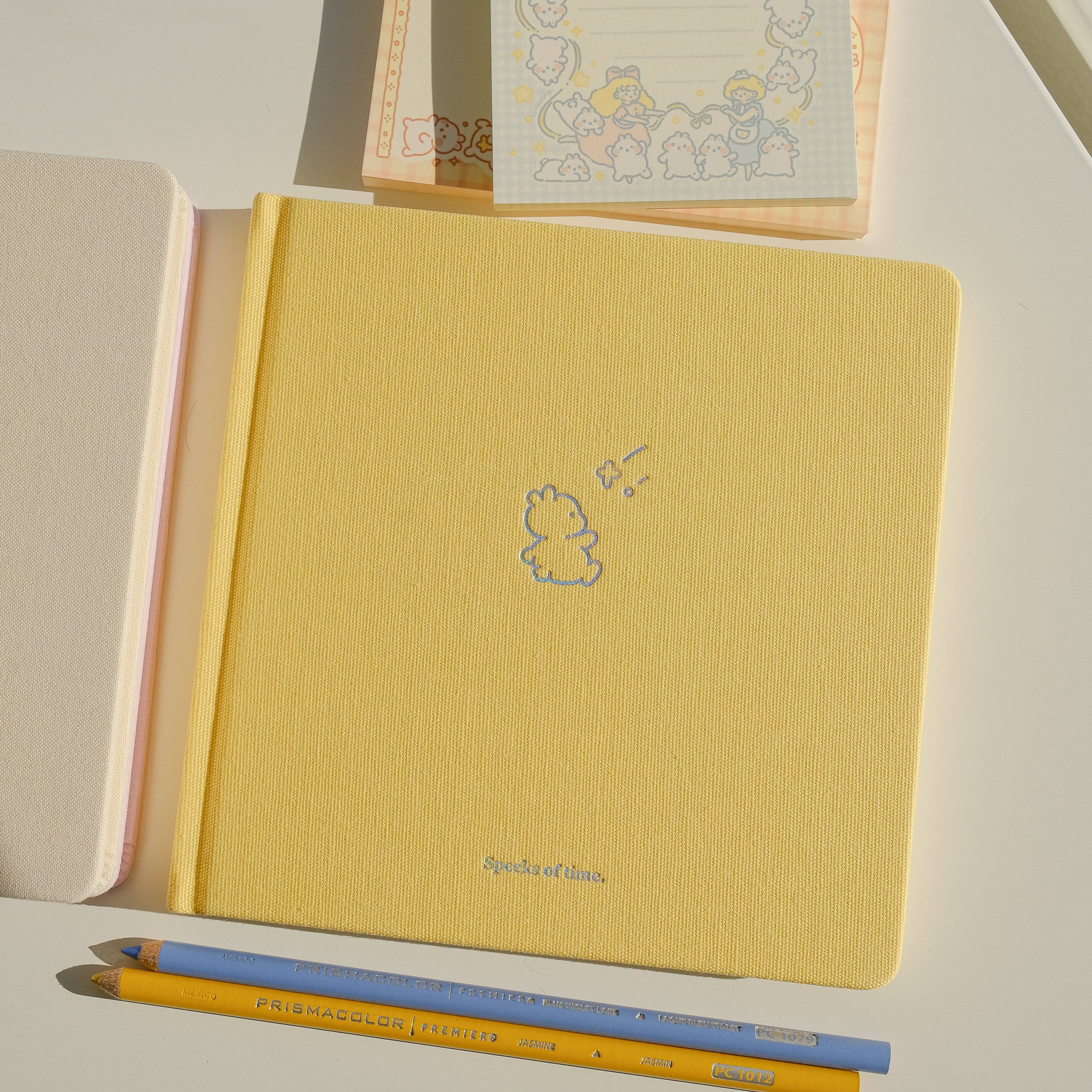 Specks of Time Fabric Hardcover Notebook/ Sketchbook