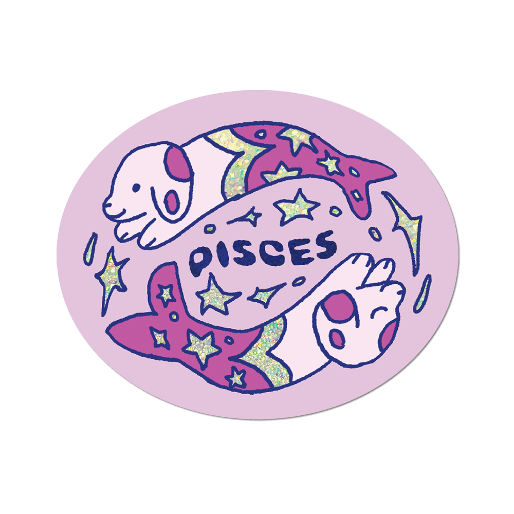 Pisces Die-Cut Sticker