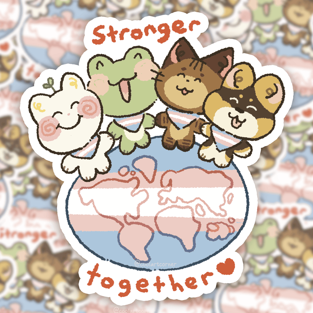 Together We Are Stronger Sticker