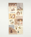 Lampo Sticker Sheet - Cat and Night