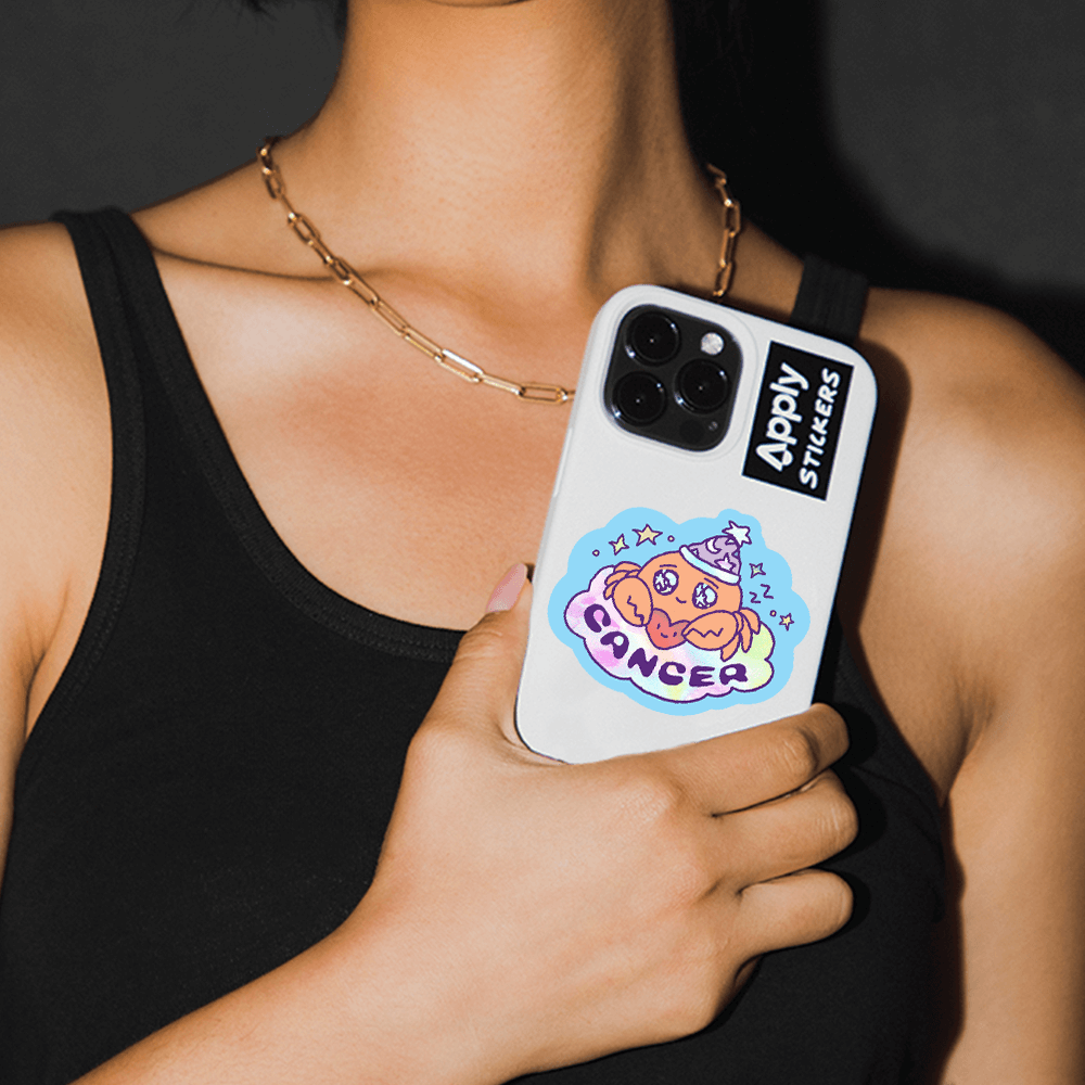 Cancer Die-Cut Sticker