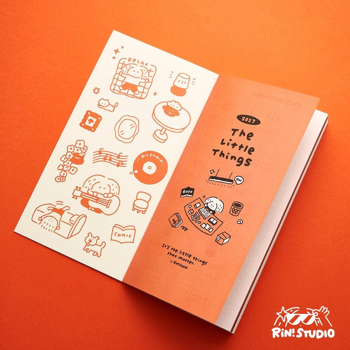 2027 Monthly Planner Insert for Travelers Notebook