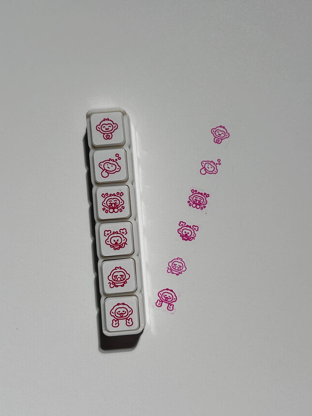 Monkey Button Stamps