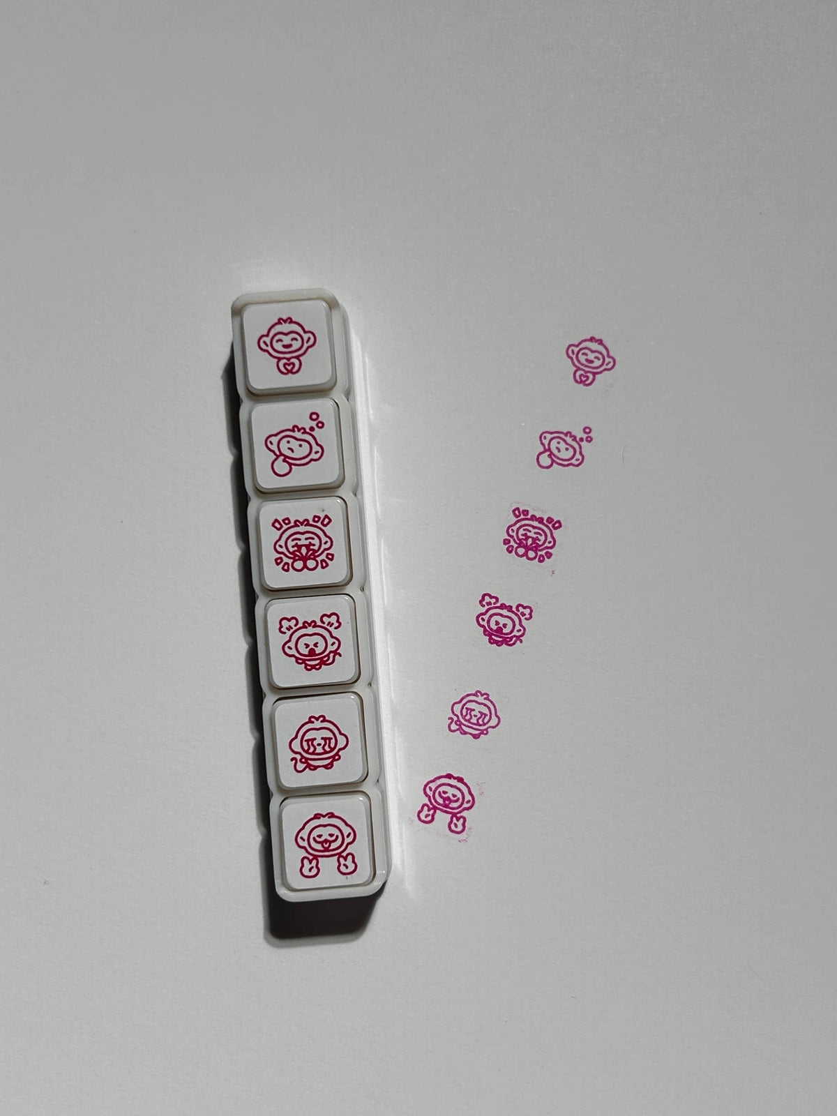 Monkey Button Stamps