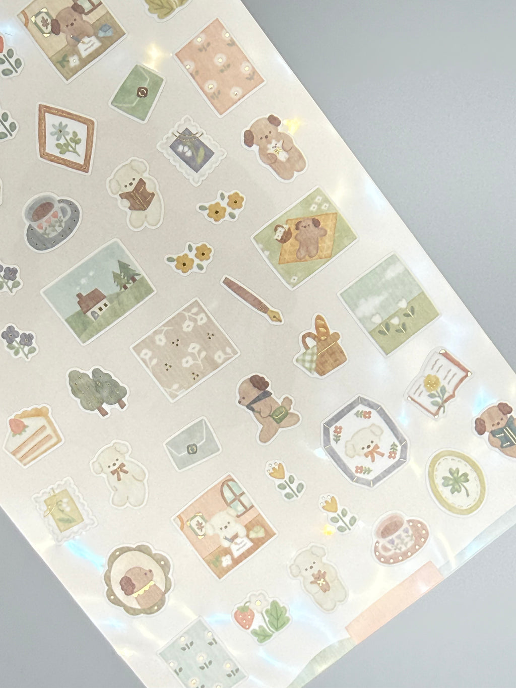 Lampo Mini Series Sticker Sheet - Dog & Late Afternoon