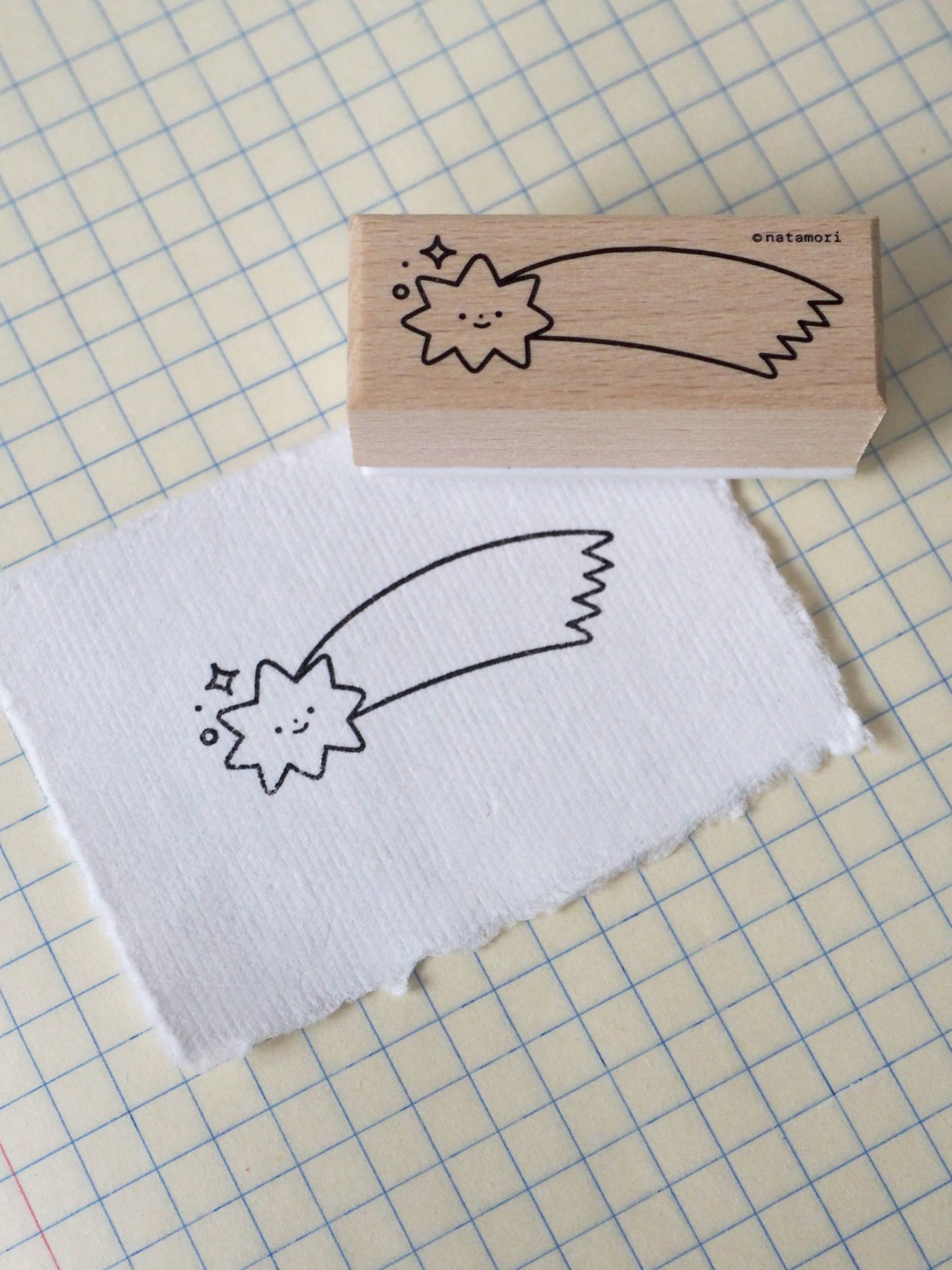Shooting star • stamp