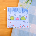 Little Guys in Love Art Print