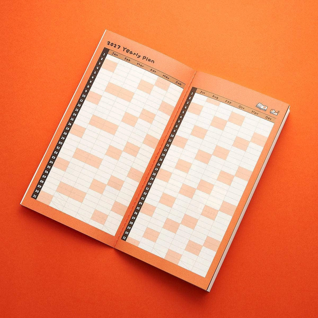 2027 Monthly Planner Insert for Travelers Notebook