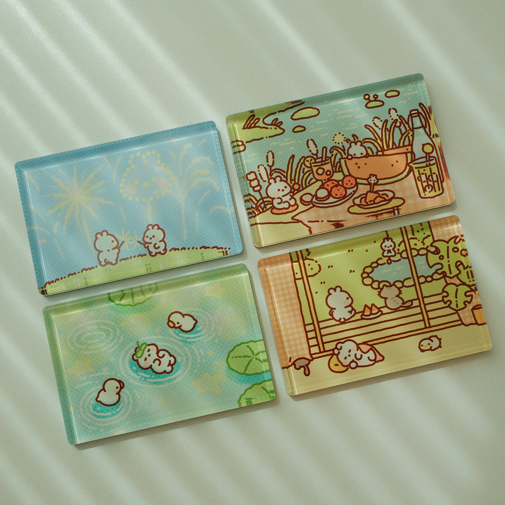 Bunnies Magnets - Summer Daydreams Collection