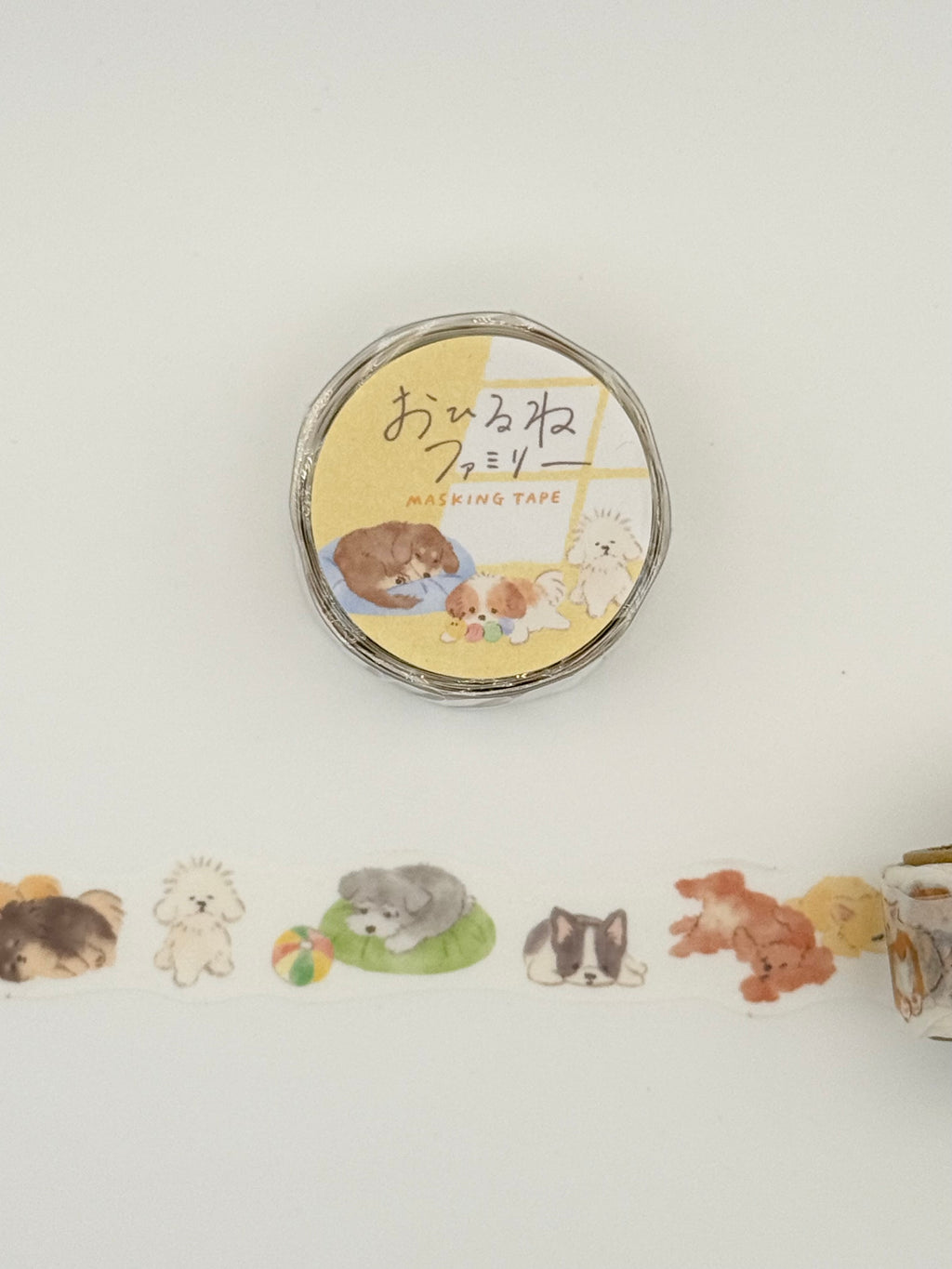 Mind Wave Die-Cut Washi Masking Tape - Naptime Family - Dogs