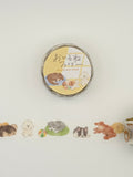 Mind Wave Die-Cut Washi Masking Tape - Naptime Family - Dogs