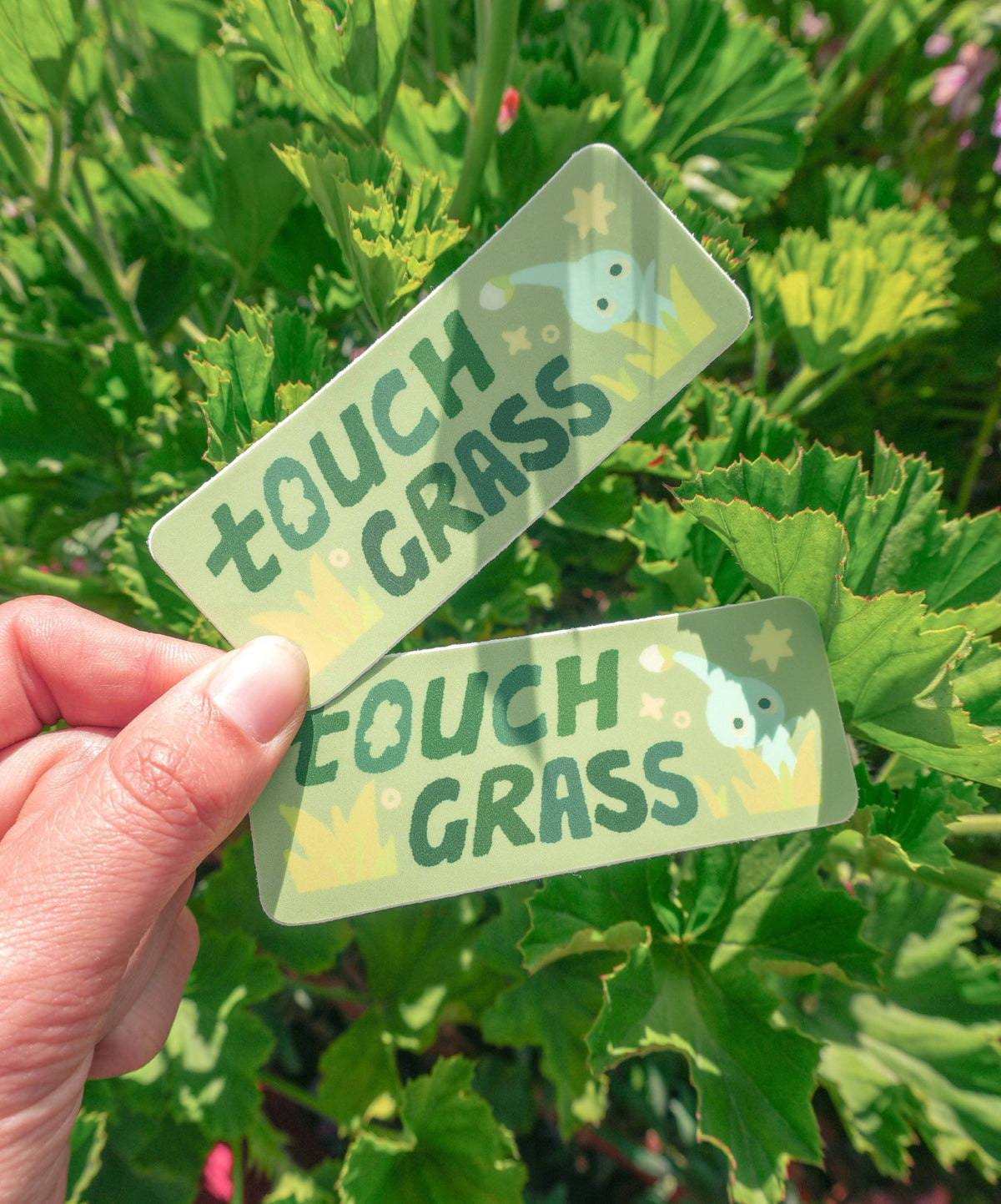 Pikmin touch grass