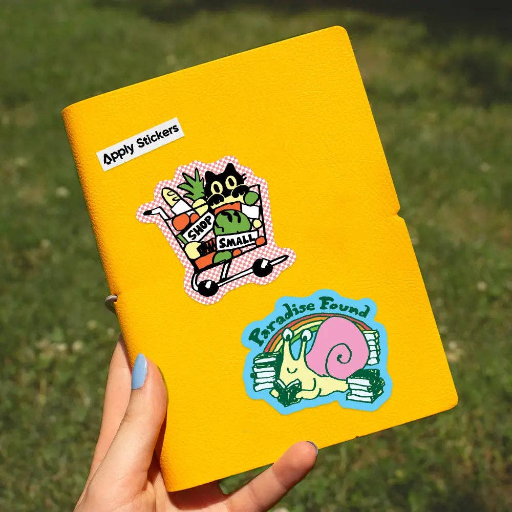 Shop Small Die-Cut Sticker