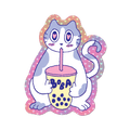 Boba Cat Die-Cut Sticker