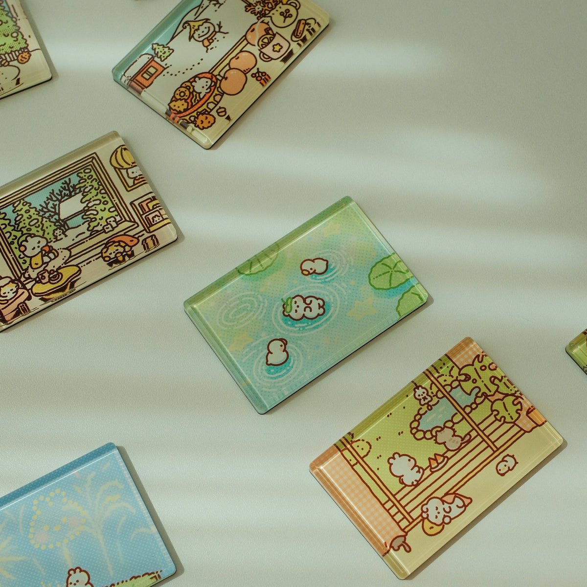 Bunnies Magnets - Summer Daydreams Collection