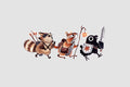 Adventuring D&D Party Sticker
