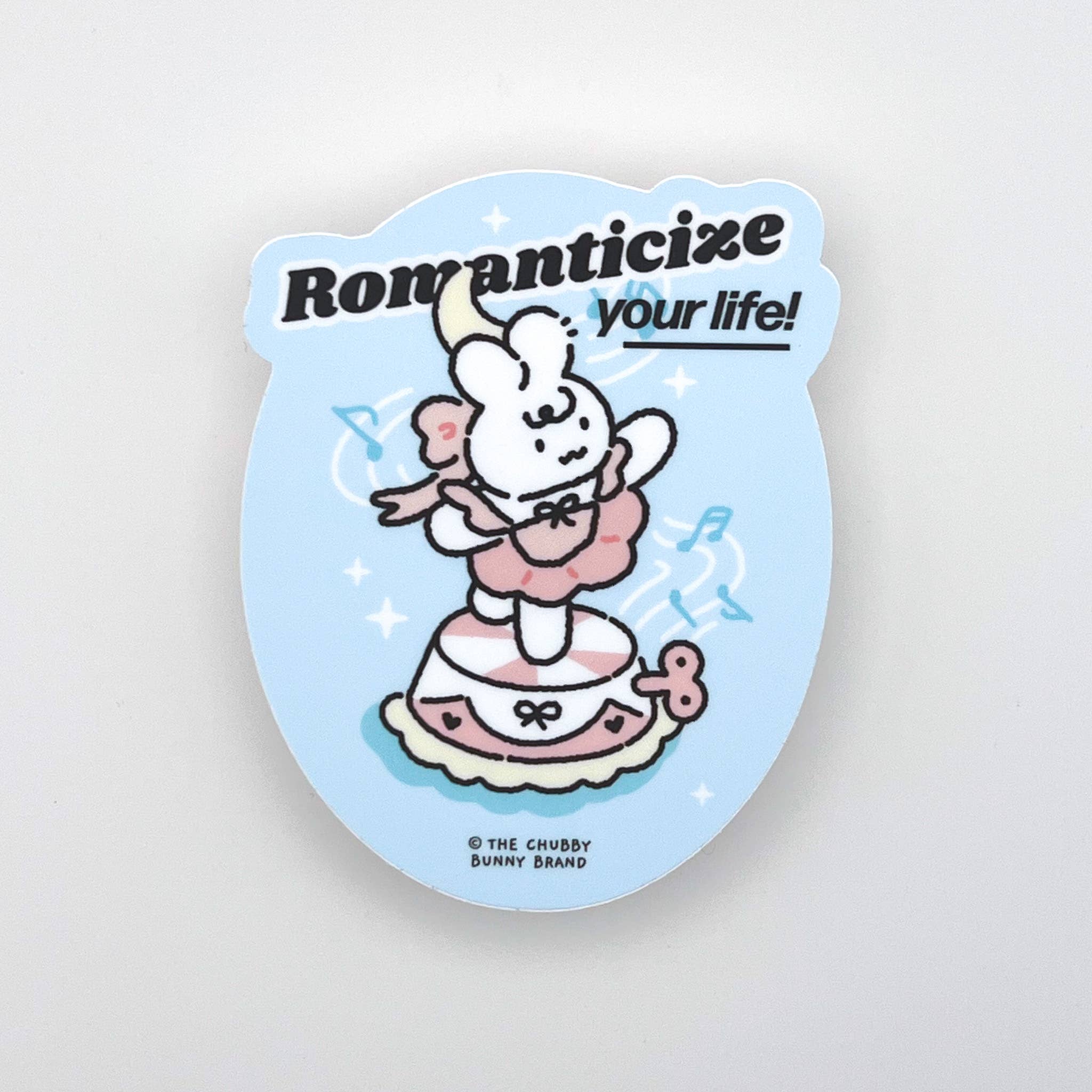 Romanticize Your Life Vinyl Sticker