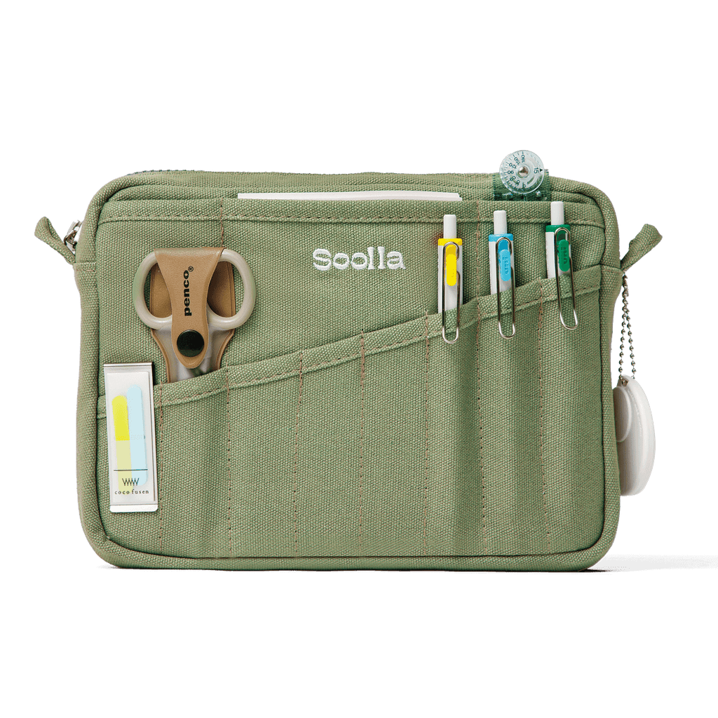 Soolla® Studio Pouch, Graphite (Stationery Pouch)