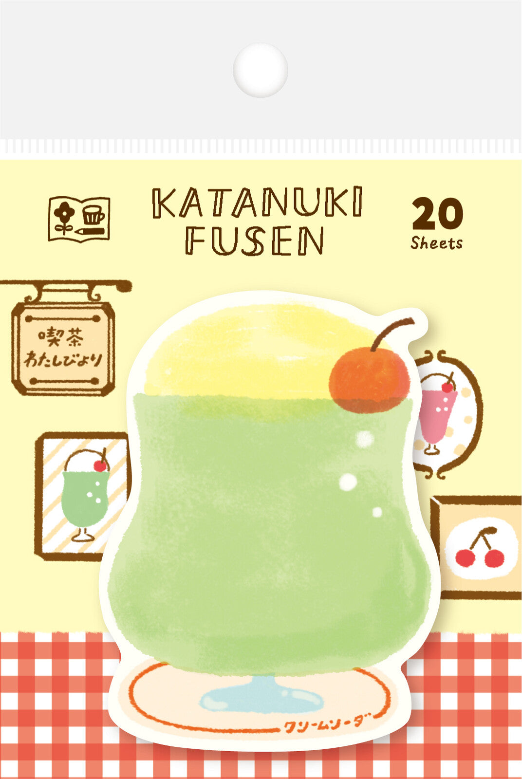 Furukawashiko, Katanuki Fusen - Retro Sparkling Soda Sticky Notes