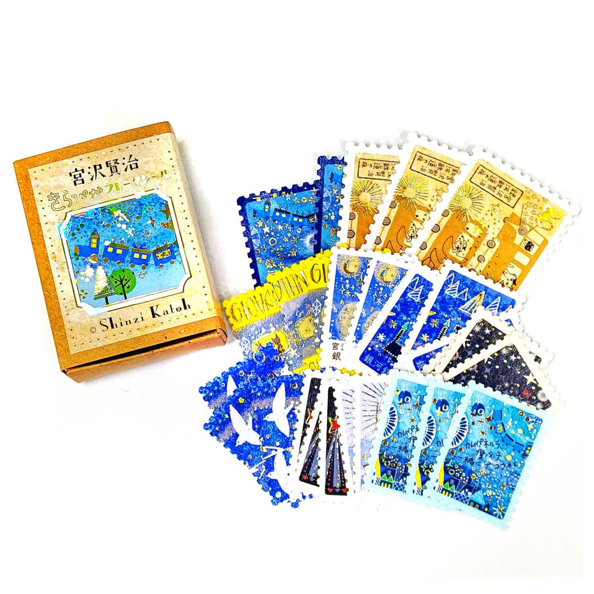Seal-do Flake Seal Stickers - Shinzi Katoh - Night on the Galactic Railroad