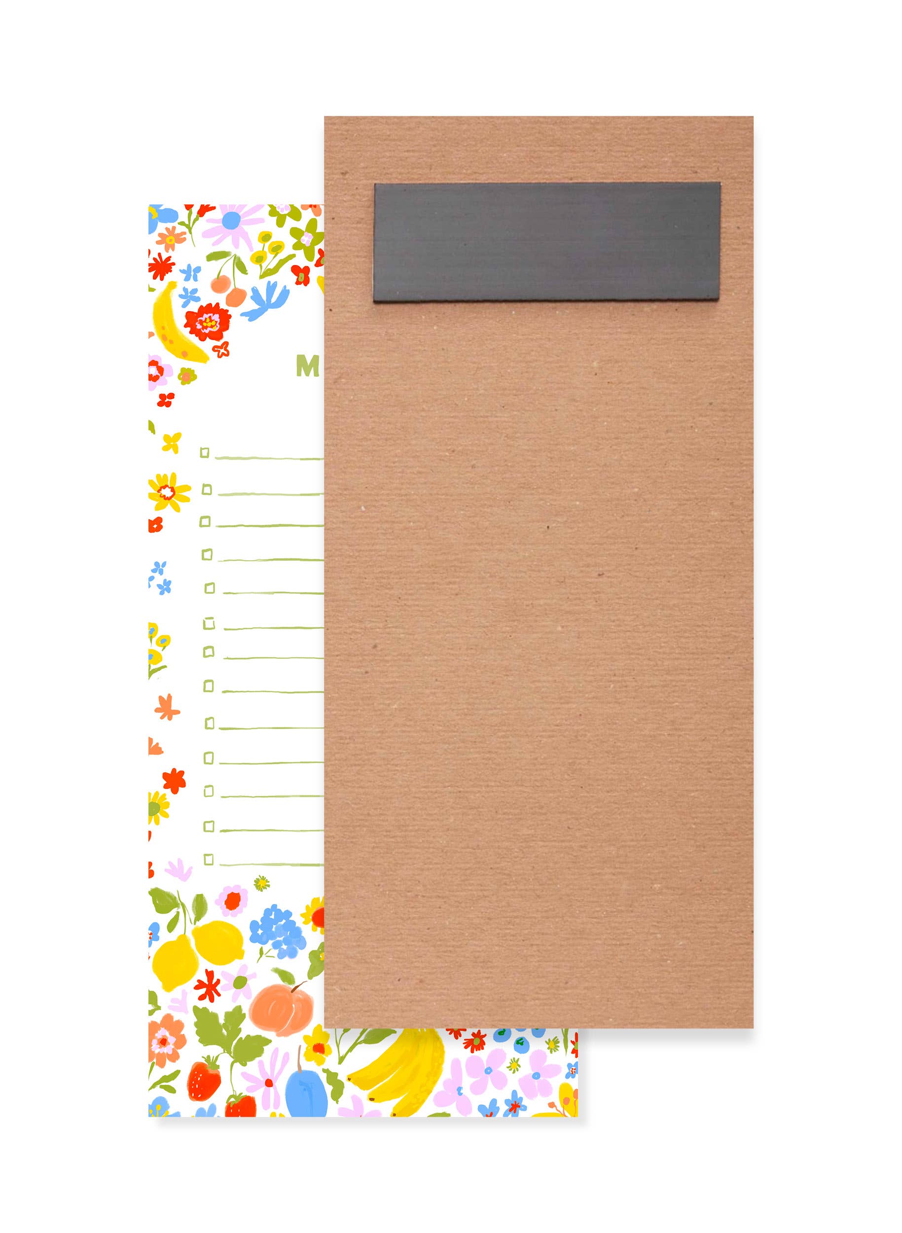 Fruit Market Market Pad – Magnetic Grocery List Notepad