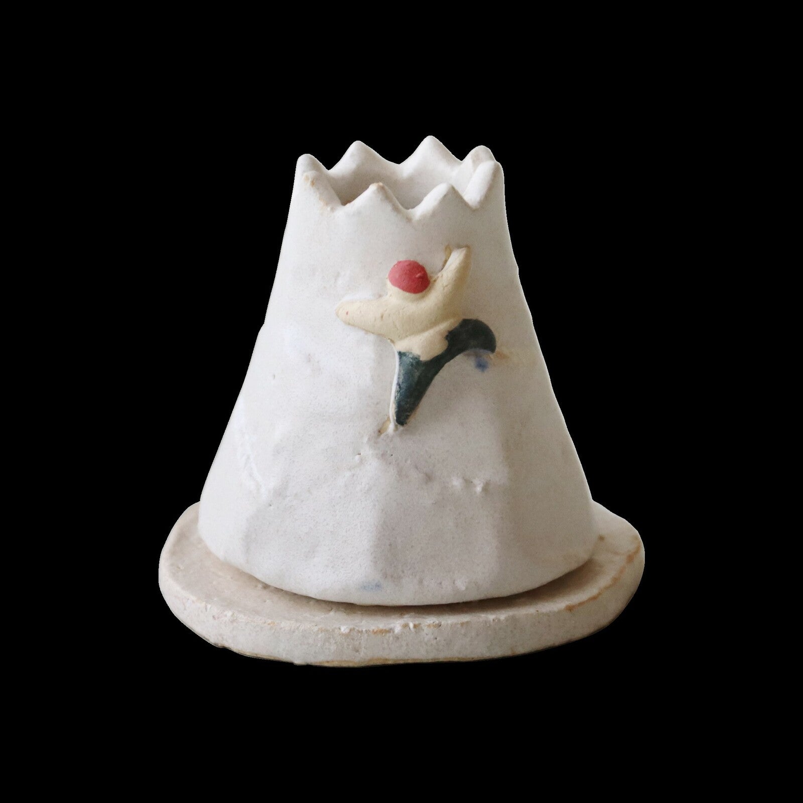 Mino Ware Incense Stick Holder - Mountain Climbers