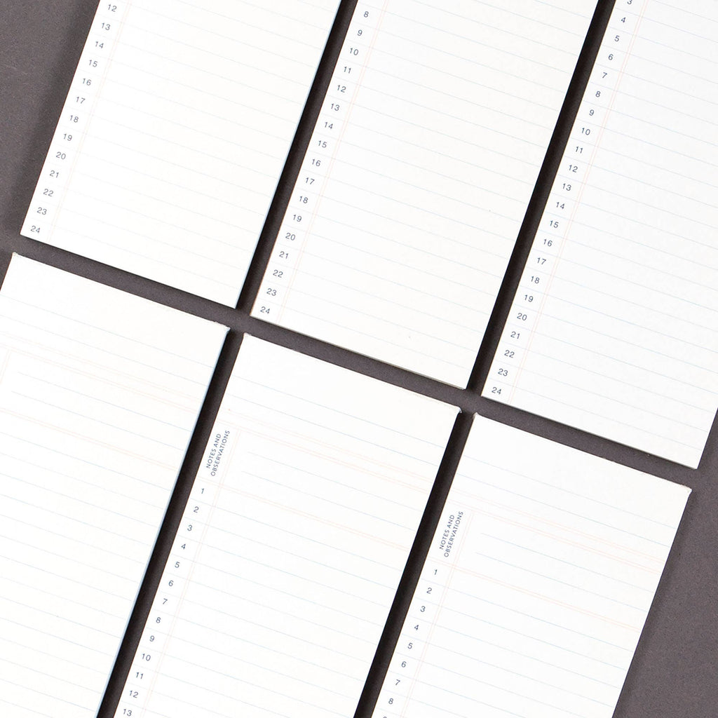 Notes and Observations Lined Notepad