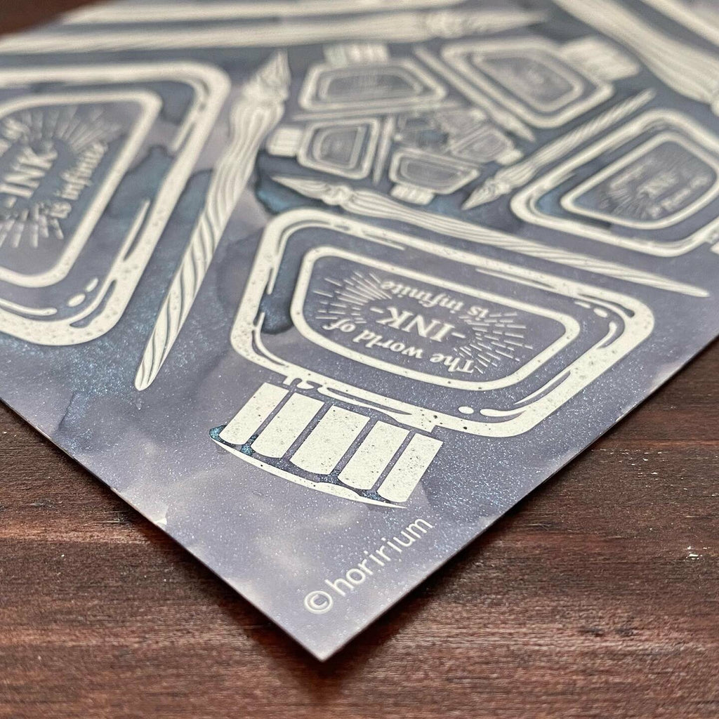 Nouto Ink Swatch Cards - Ink Bottles
