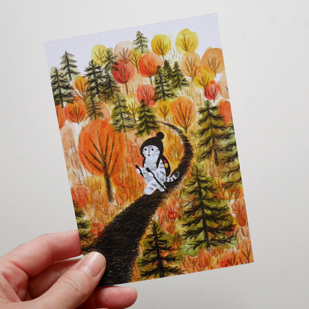 4legs Postcard - Aki