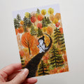 4legs Postcard - Aki