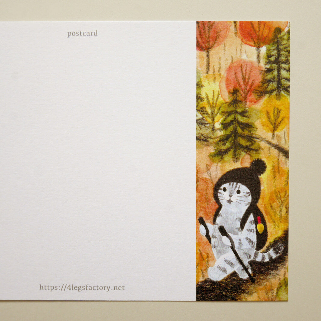 4legs Postcard - Aki