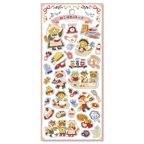 MindWave Kitera Sticker Sheet - Merry Friends Series