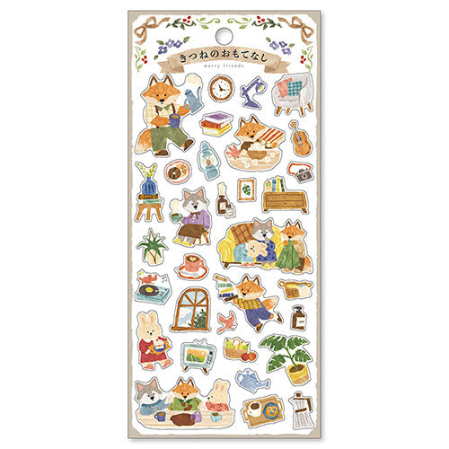 MindWave Kitera Sticker Sheet - Merry Friends Series