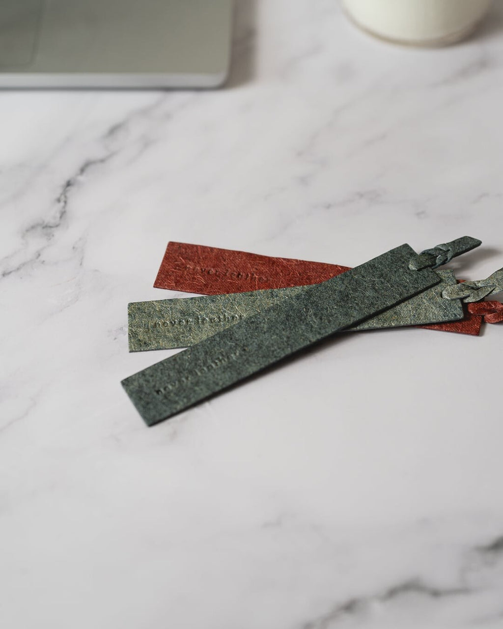 Ethically Japan - Never Leather Vegan Bookmark