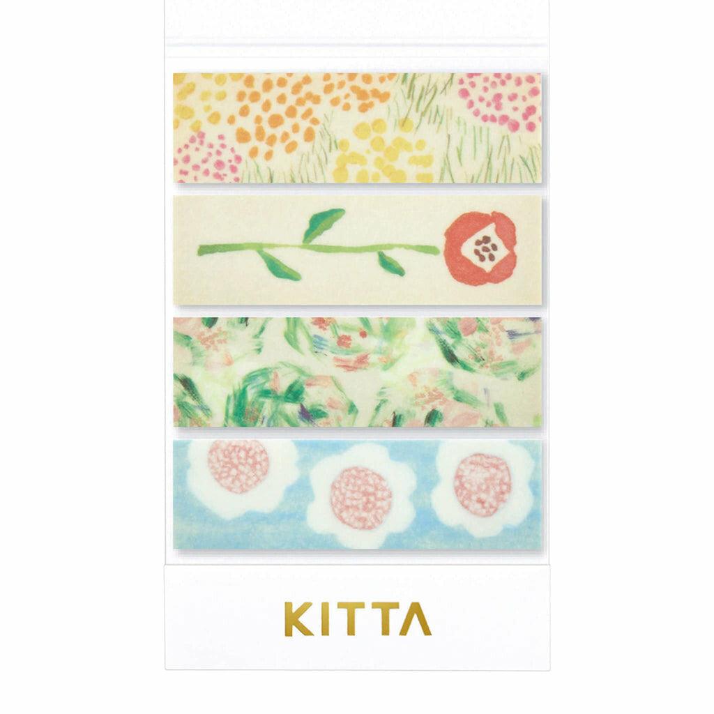 KITTA Washi Tape KING JIM Collage - Flower2