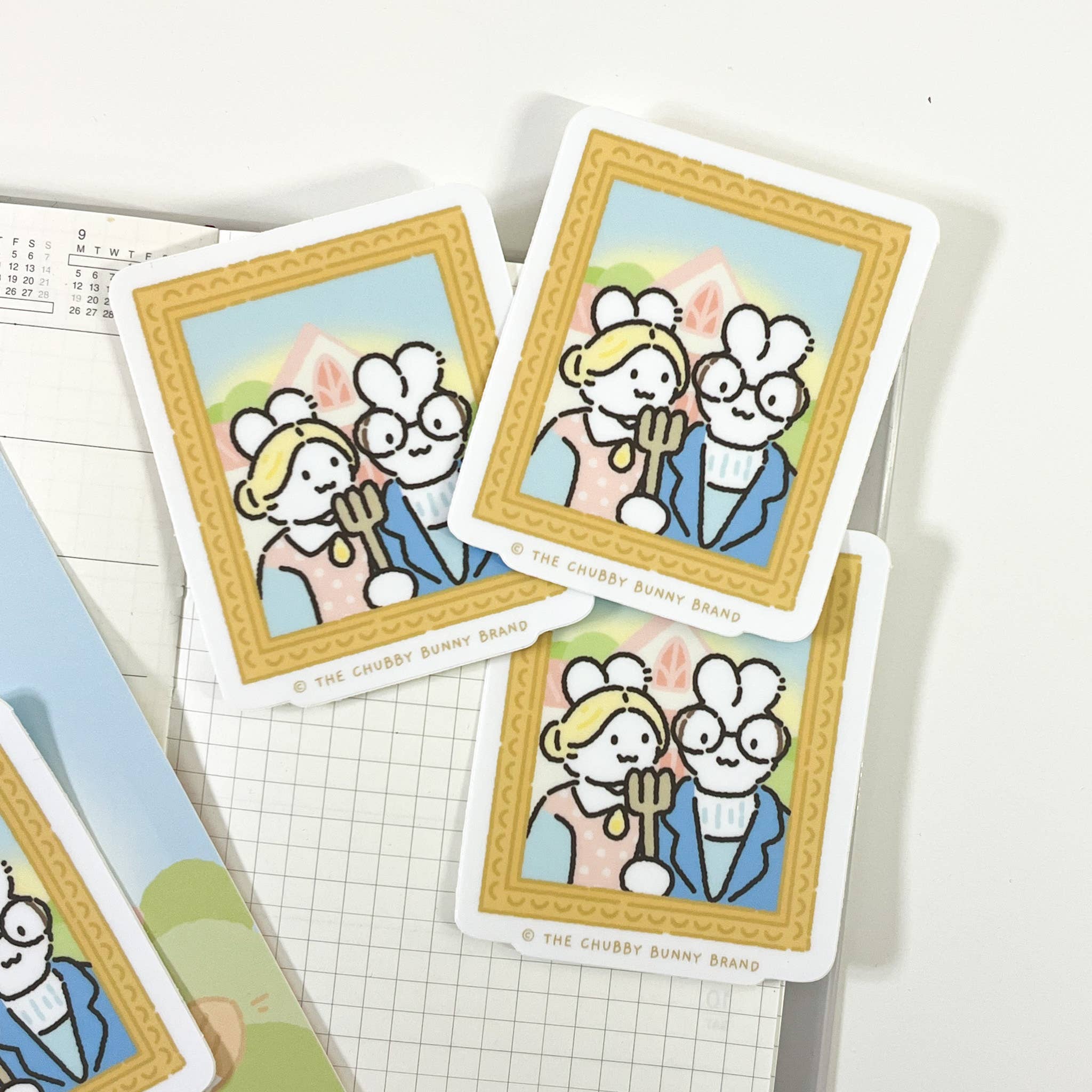 American Gothic Vinyl Sticker