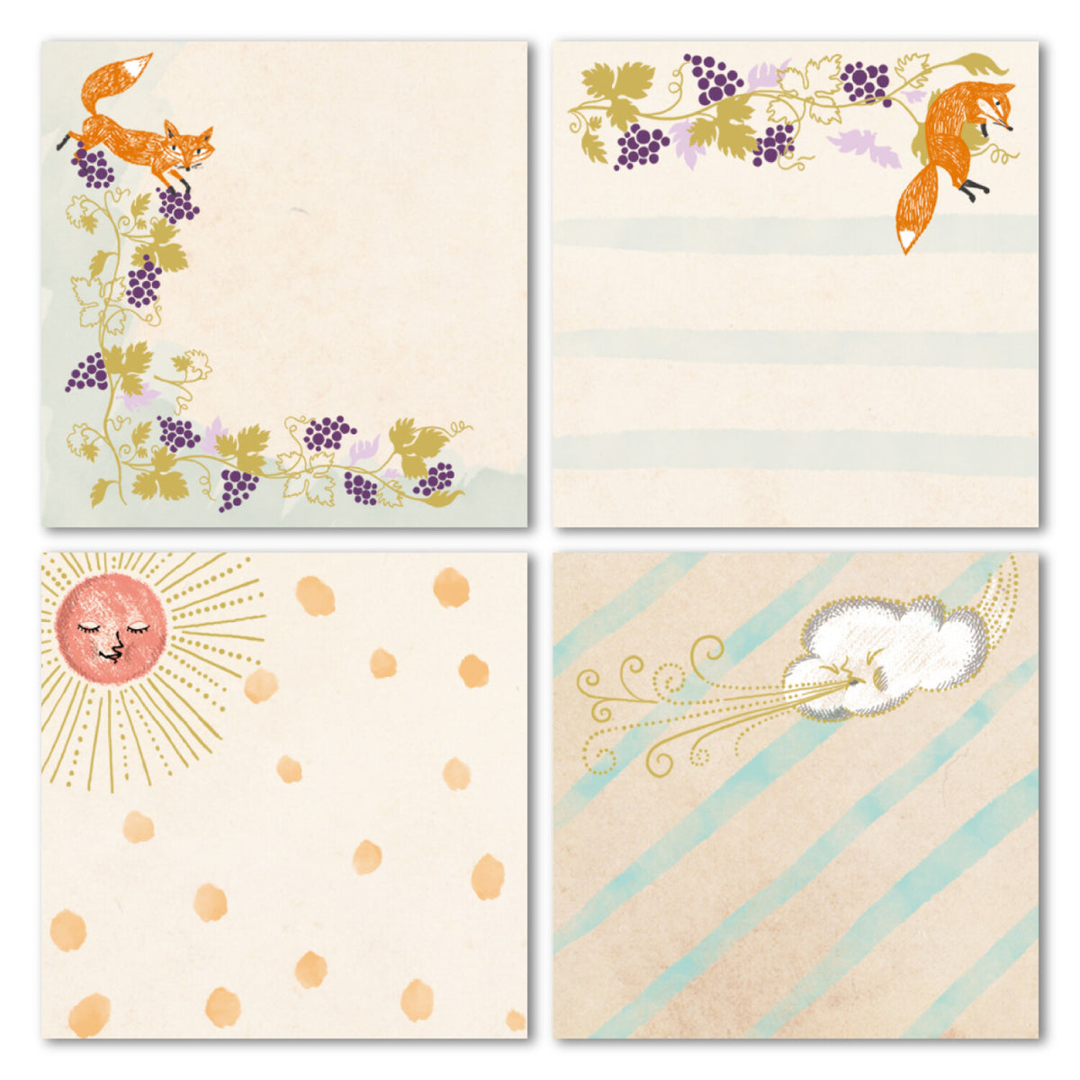 Shinzi Katoh Sticky Notes - Aesop's Jewel of Fairy Tales
