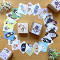4legs Small Letter Paper Box - Cats