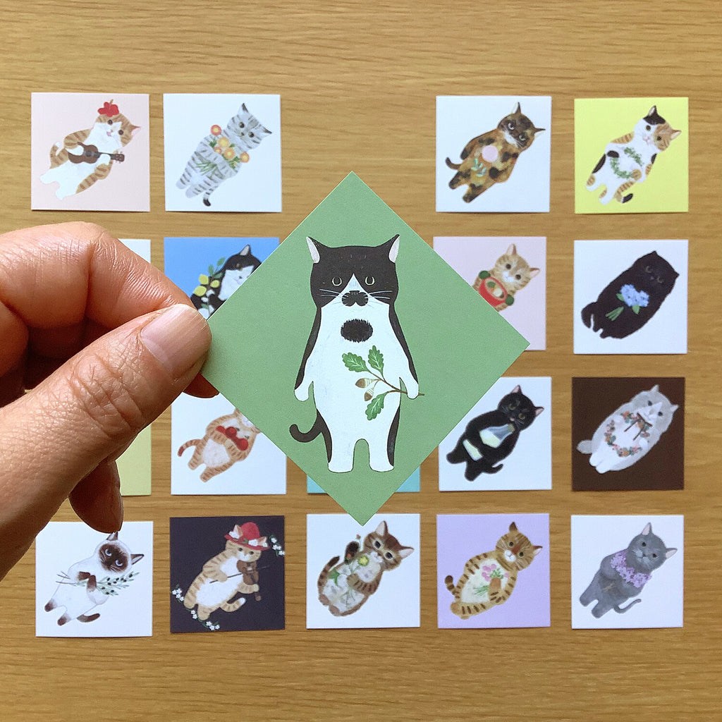4legs Small Letter Paper Box - Cats