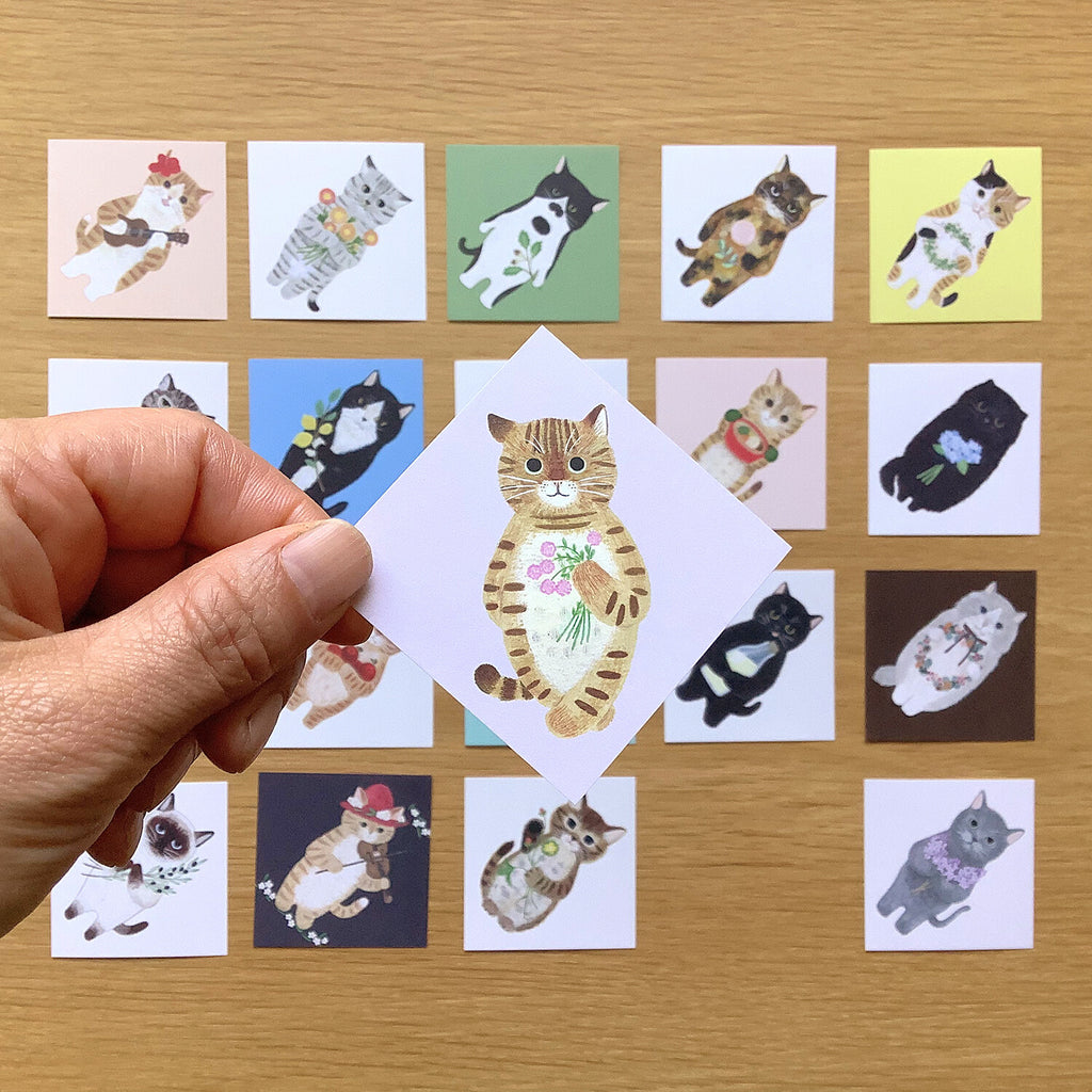 4legs Small Letter Paper Box - Cats