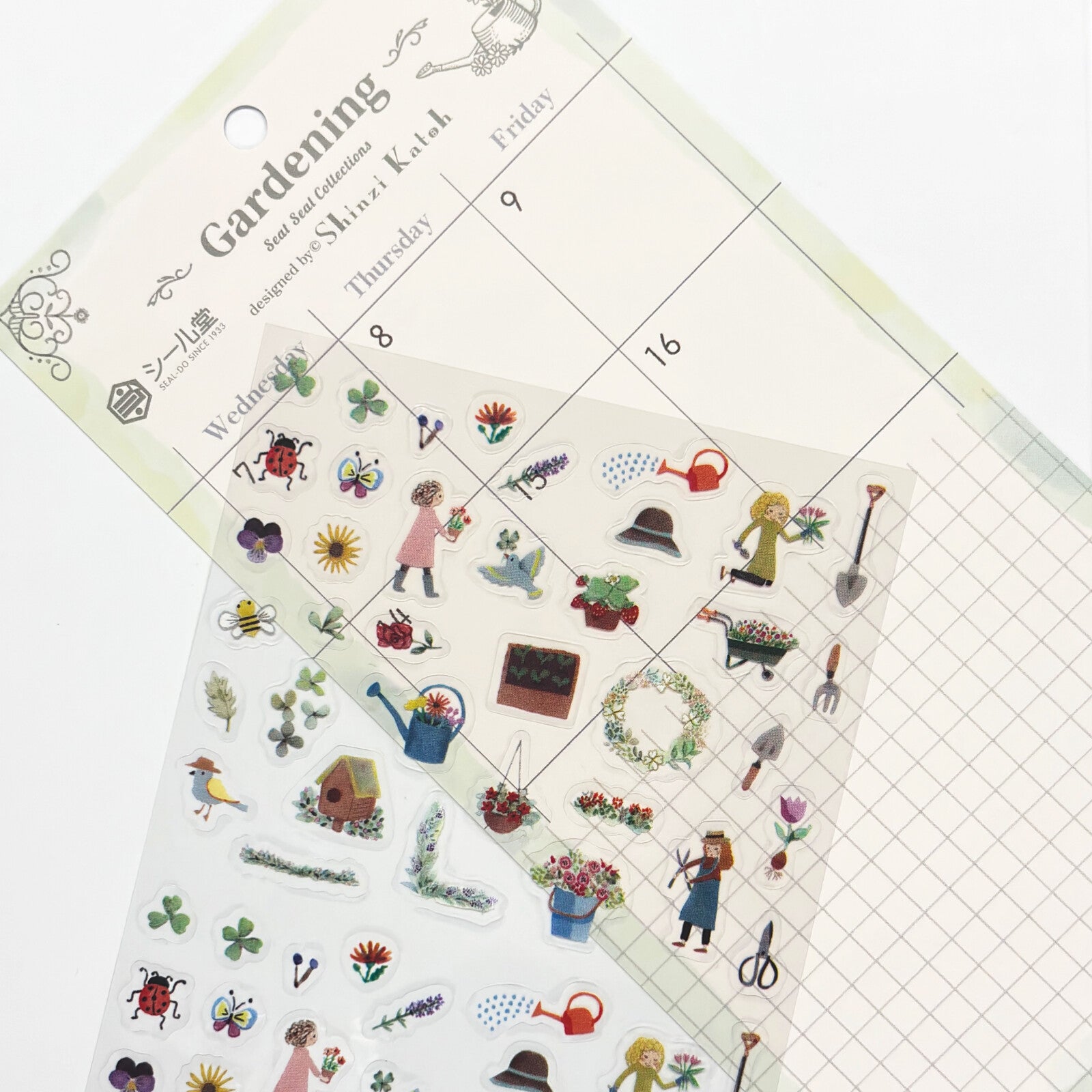 Seal-Do Sticker Sheet - Gardening