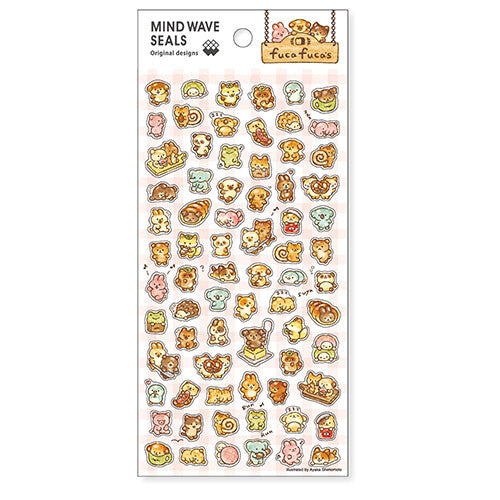 MindWave Seals Sticker Sheet - Fucafuca's