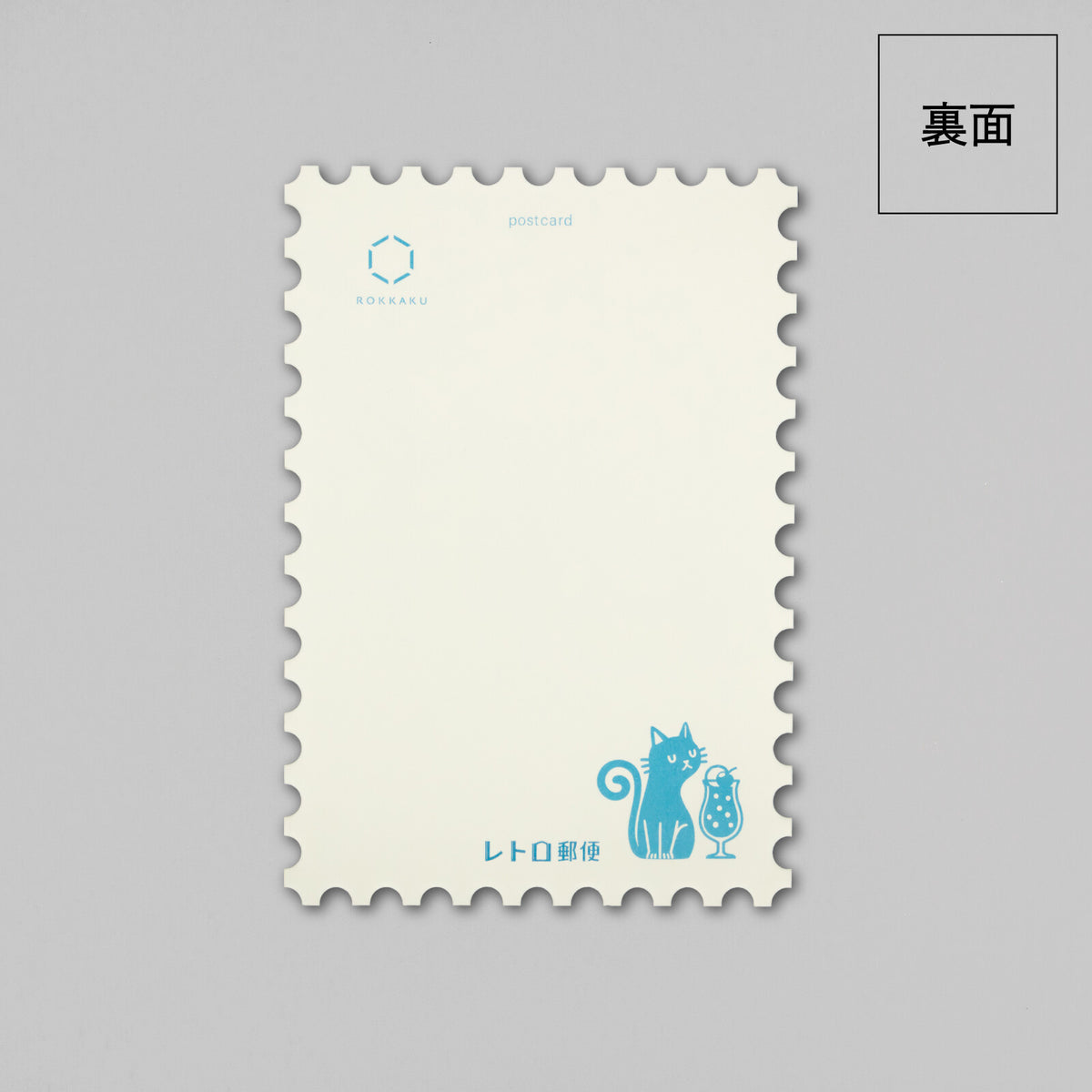 Rokkaku x Ob1toy Postcard - Rain Sound Soda