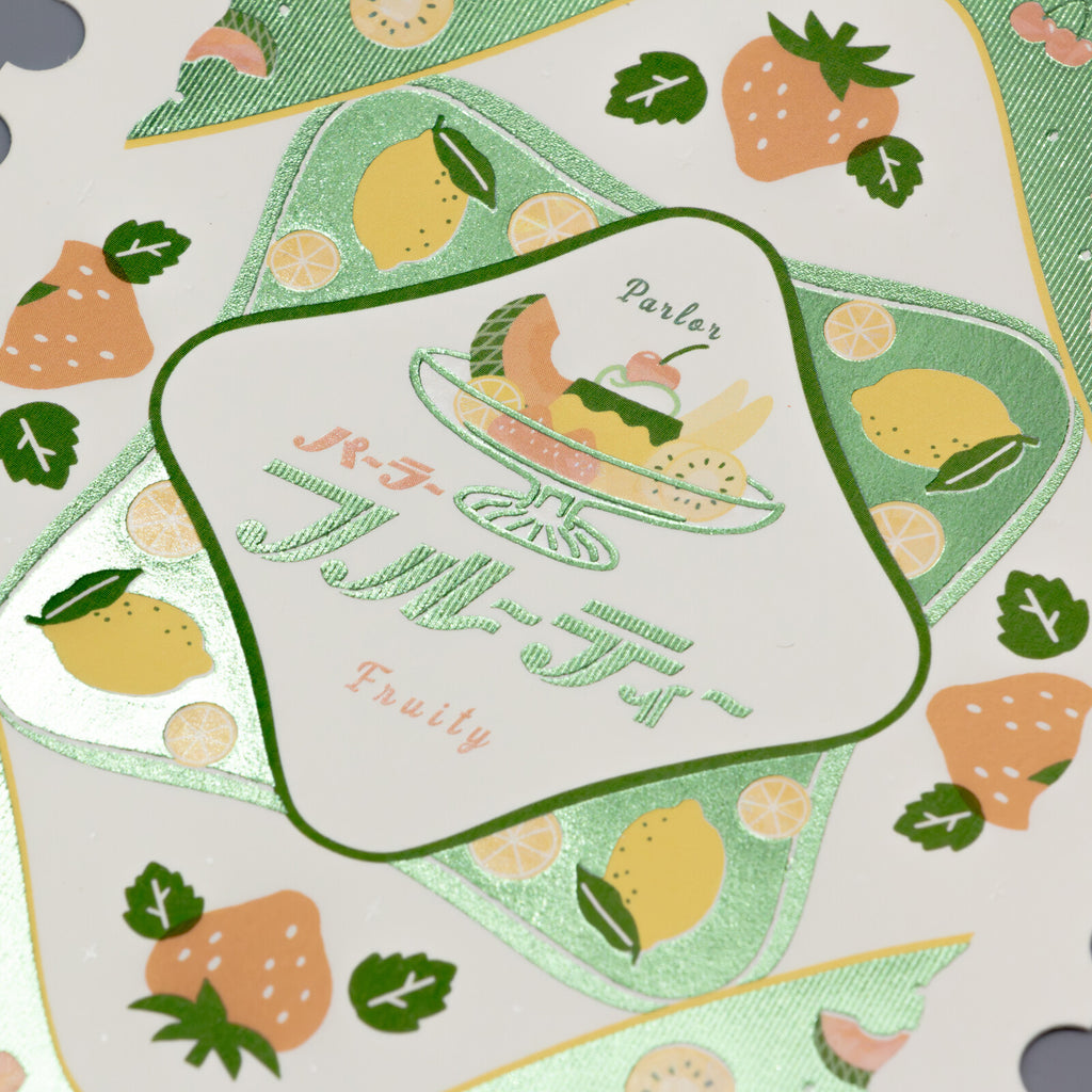 Rokkaku x Ob1toy Postcard - Parlor Fruity