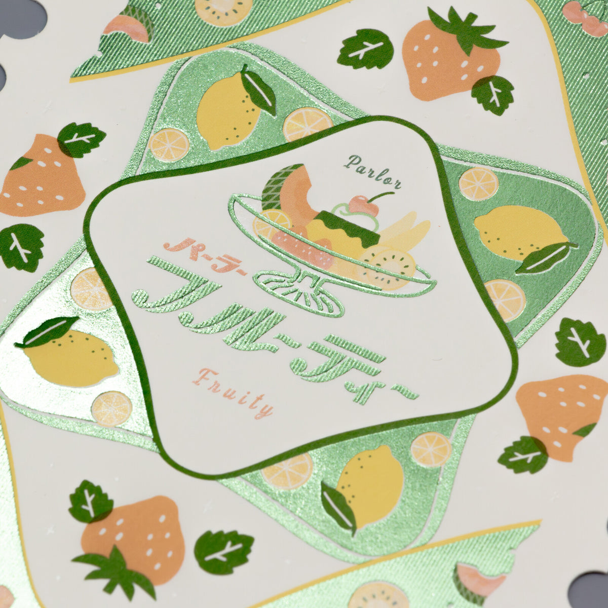 Rokkaku x Ob1toy Postcard - Parlor Fruity