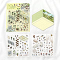 BGM Diorama 2.5D Sticker Sheet Vol.1+2