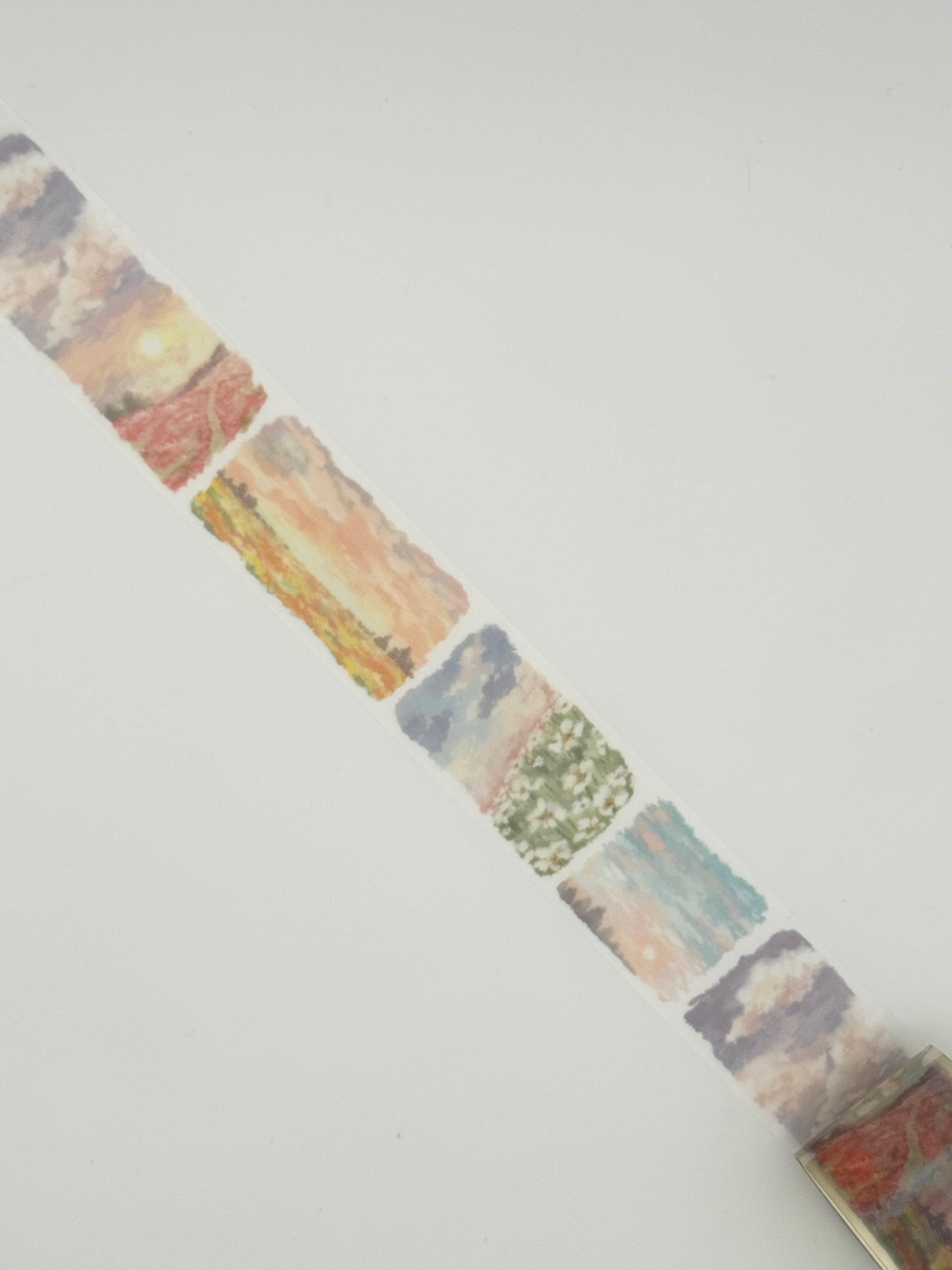 Mind Wave Landscape PET Clear Tape - Akanegumo