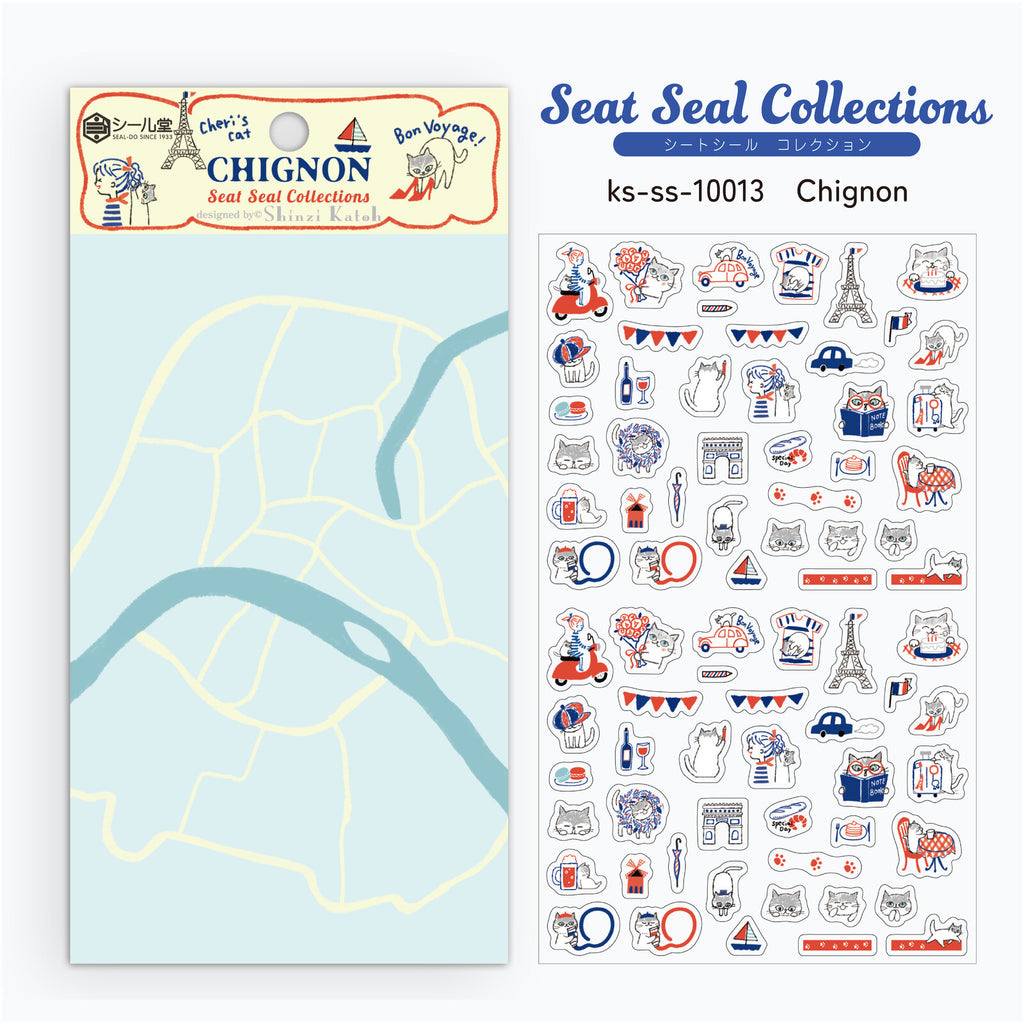 Seal-Do Sticker Sheet - Chignon