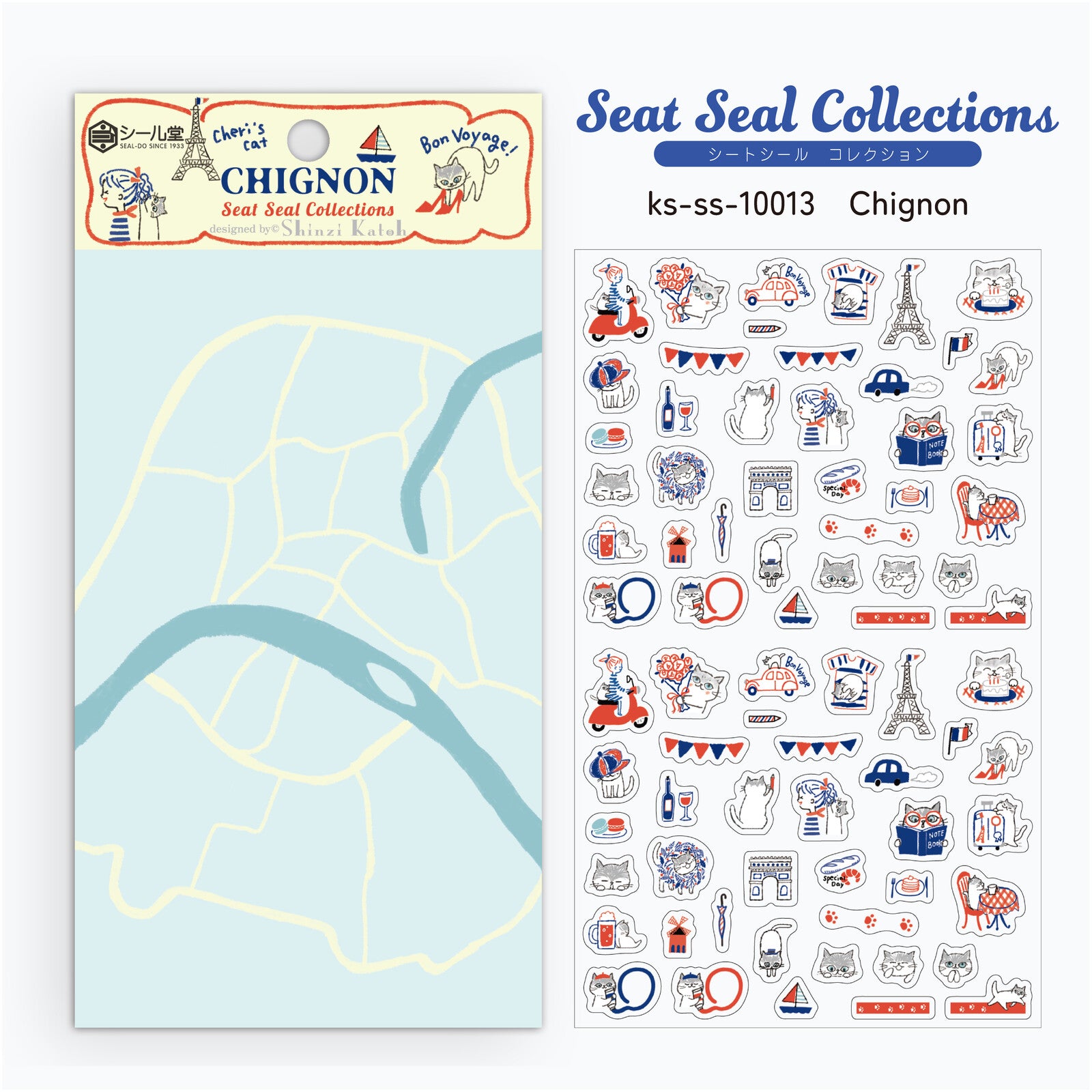 Seal-Do Sticker Sheet - Chignon