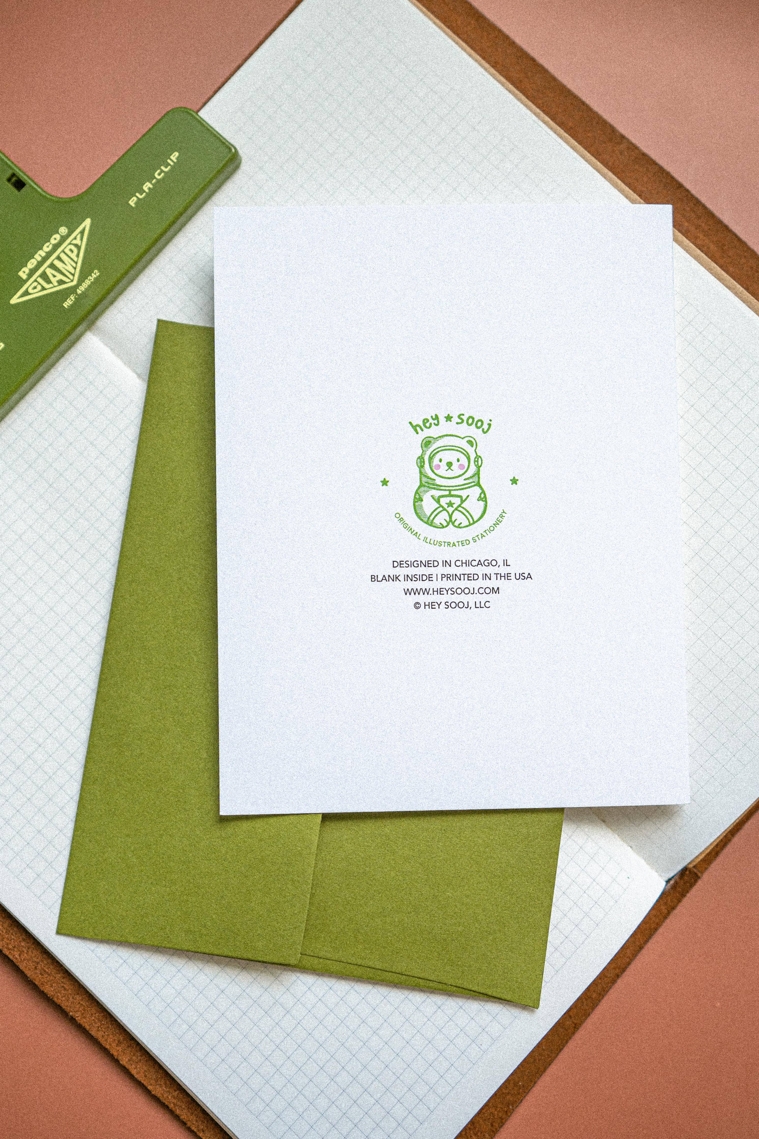 Dog Days Greeting Card